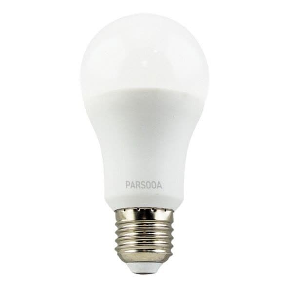 لامپ 12 وات حبابی LED پارسوآ (ELC) رنگ مهتابی